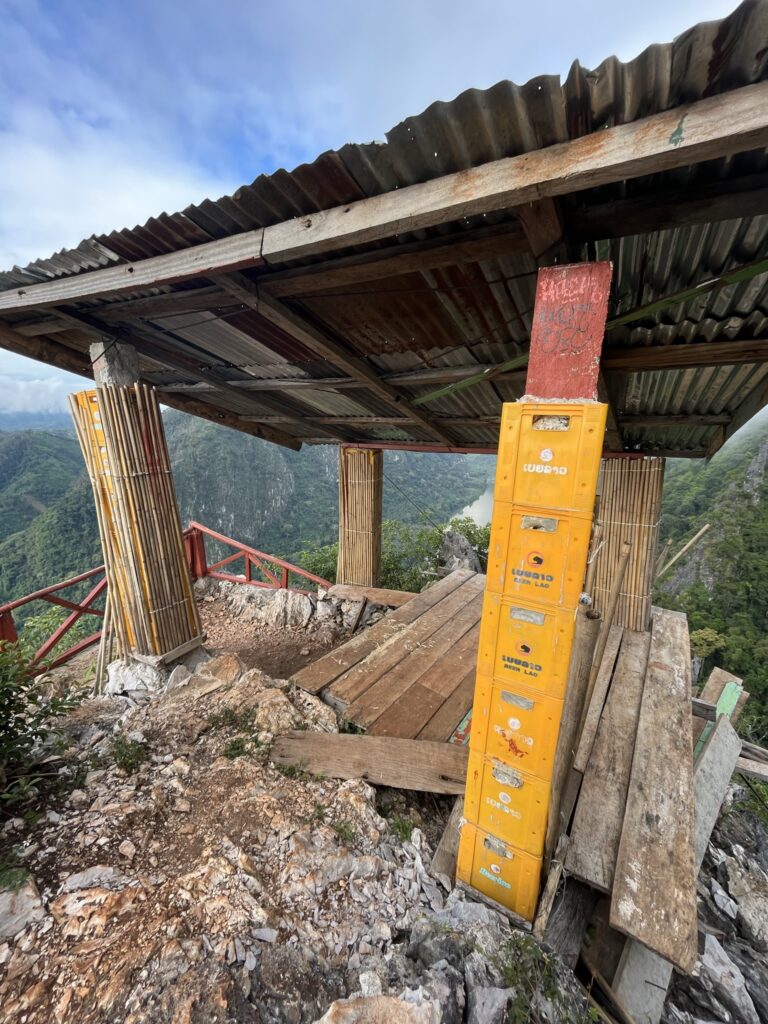 Shelter at Sleeping Lady viewpoint 2